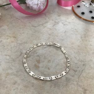 .925 Sterling Silver Italian Bracelet by Pagoda